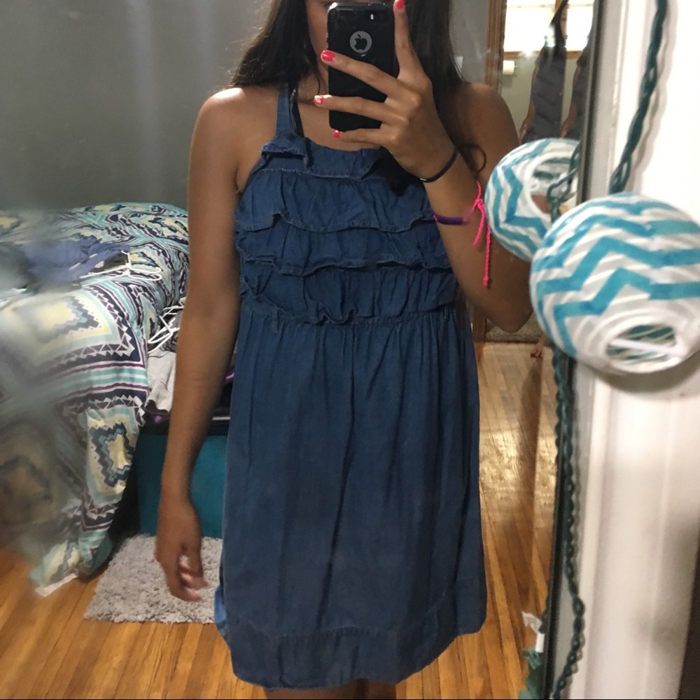 Denim dress